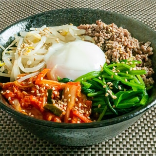 野菜たっぷり♪ビビンバ丼